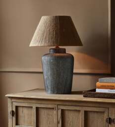 OKA, Lascaux Empire Lampshade 45cm - Natural, Lampshade