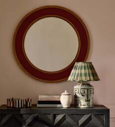 OKA, Varuna Mirror - Chinese Red, Wall Mirror - thumbnail 1