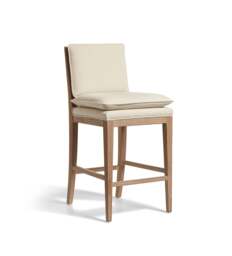 OKA, Vasa Linen Bar Stool - Natural, Bar Stool - thumbnail 2