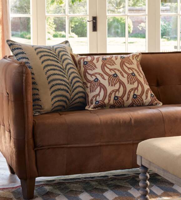 OKA, Muhibbi Cushion Cover - Earthy Red, Cushion Cover - image 1