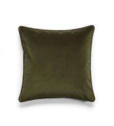 OKA, Vellus Velvet Cushion Cover - Cedar Green, Cushion Cover - thumbnail 2