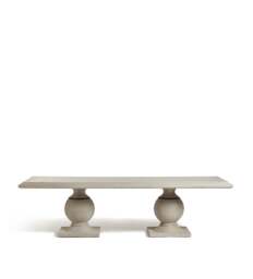 OKA, Callanish Rectangular Indoor/Outdoor Dining Table - Pebble Grey, Dining Table - thumbnail 2
