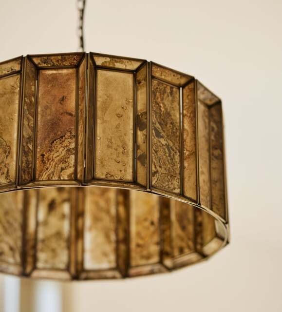 OKA, Torsten Stone Pendant Lamp - Natural, Ceiling Light - image 1