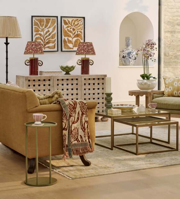 OKA, Chota Side Table - Lichen, Side Table