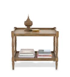 OKA, Radnor Side Table - Large - Weathered Oak, Side Table - thumbnail 2