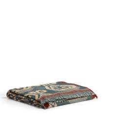 OKA, Lillian Throw - Air Force Blue, Throw - thumbnail 2