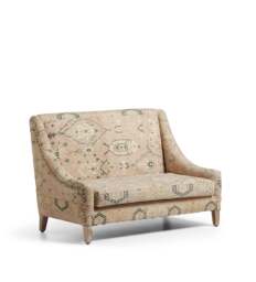 OKA, Elsdon Loveseat Sofa - Washed Rose, Sofa - thumbnail 2