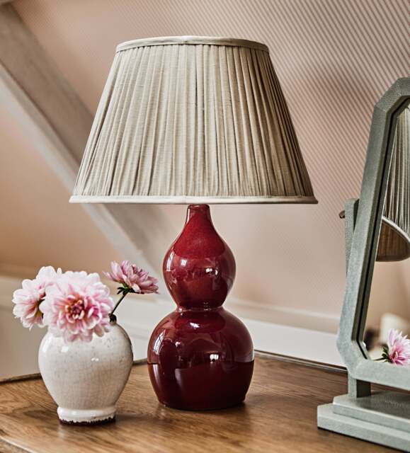 OKA, Kalinda Table Lamp Base - Red Garnet, Table Lamp - image 1