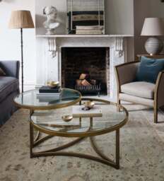 OKA, Opplyst Tables Pair - Bronze, Coffee Table - thumbnail 1