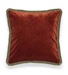 OKA, Elveden Velvet Cushion Cover - Russet, Cushion Cover - thumbnail 2