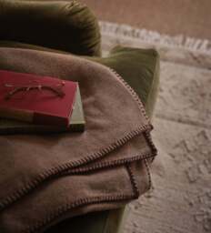 OKA, Mireia Throw - Red, Throw - thumbnail 1