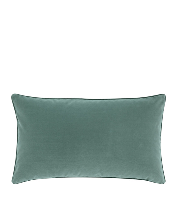 OKA, Small Plain Velvet Cushion Cover - Teal, Cushion Covers, Velvet, Plain