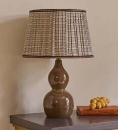 OKA, Kalinda Table Lamp Base - Taupe, Table Lamp - thumbnail 1