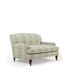 OKA, Coleridge Areca Linen 2-Seater Sofa - Spruce/White, Sofa - thumbnail 2