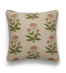 OKA, Imber Poppy Cushion Cover - Apricot, Cushion Cover - thumbnail 2