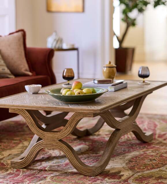 OKA, Chengdu Coffee Table - Washed Elm, Coffee Table - image 1