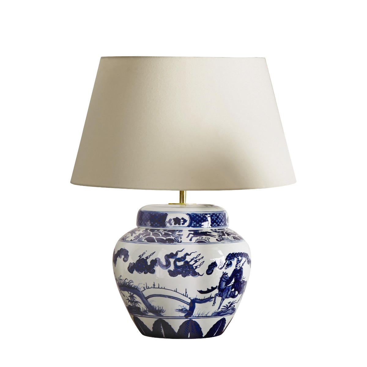 Kraakware Ceramic Table Lamp