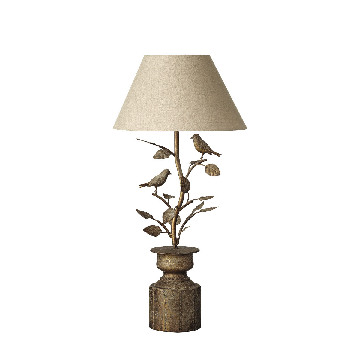 Lark Table Lamp - Antique Gold