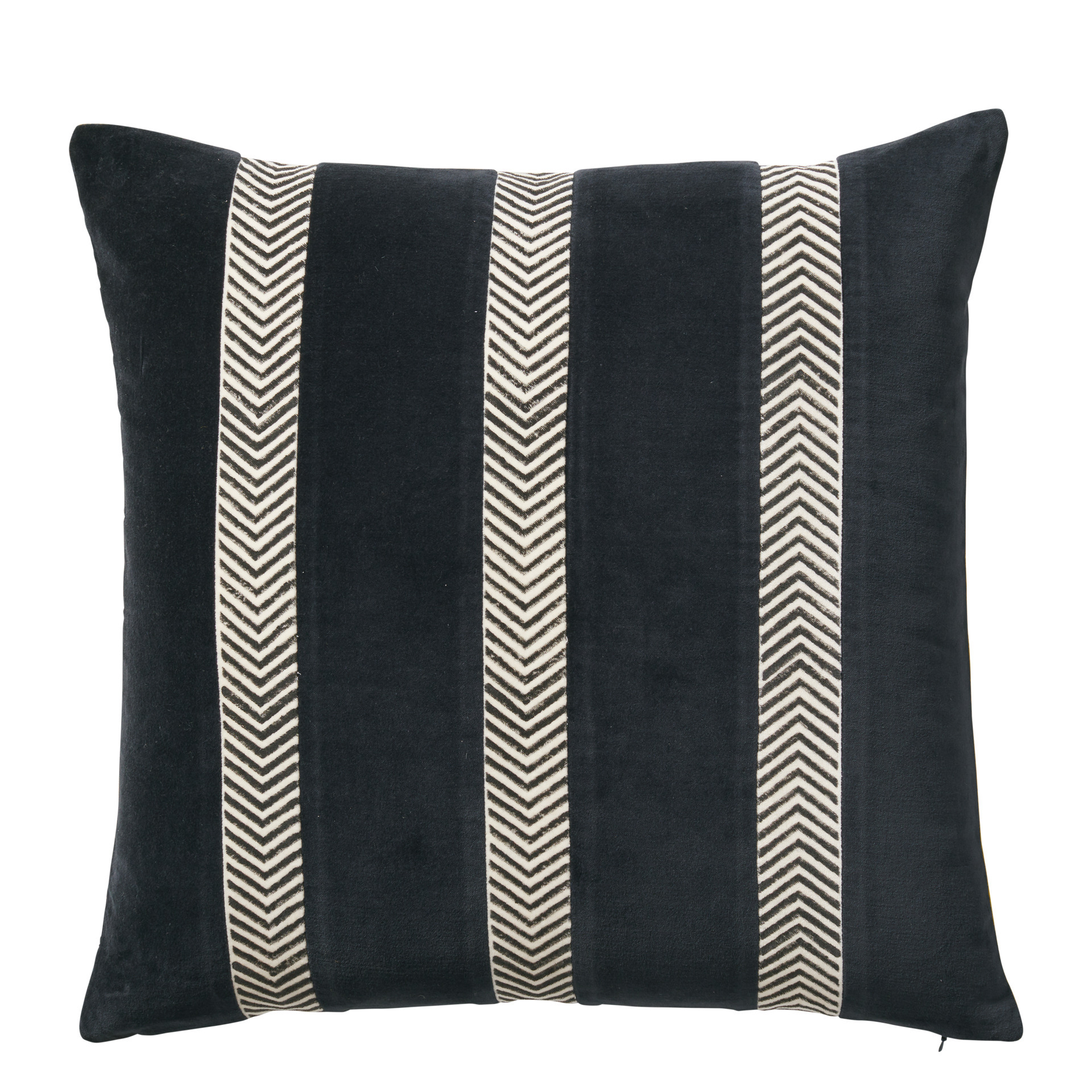 Vataro Cushion Cover - Lime/Ink Blue