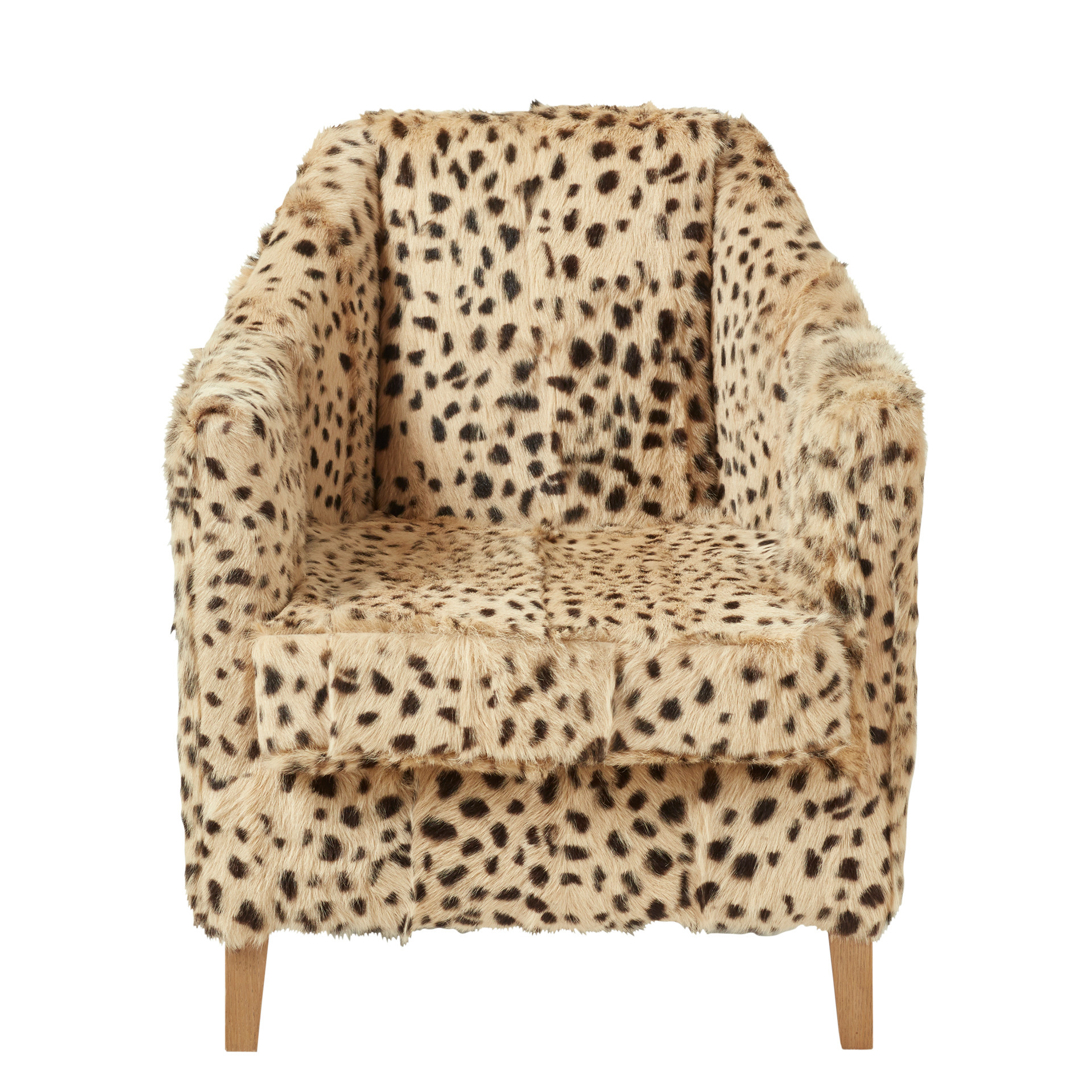 George Club Chair - Cheetah