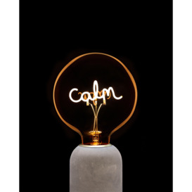 Calm Yellow E27 2W LED Light Bulb