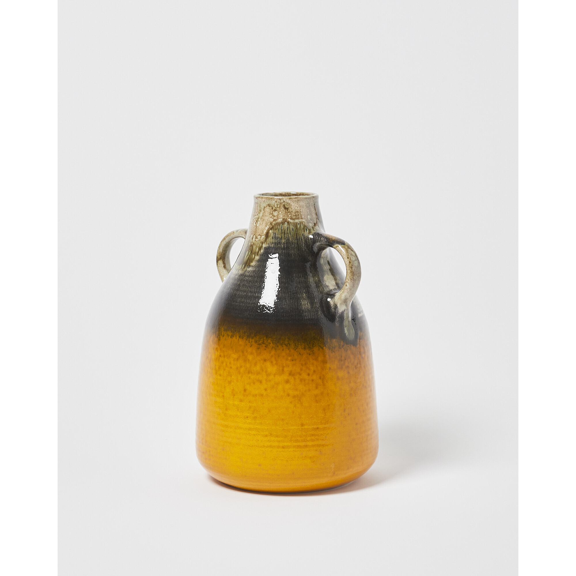 Elbert Yellow Ombre Ceramic Vase
