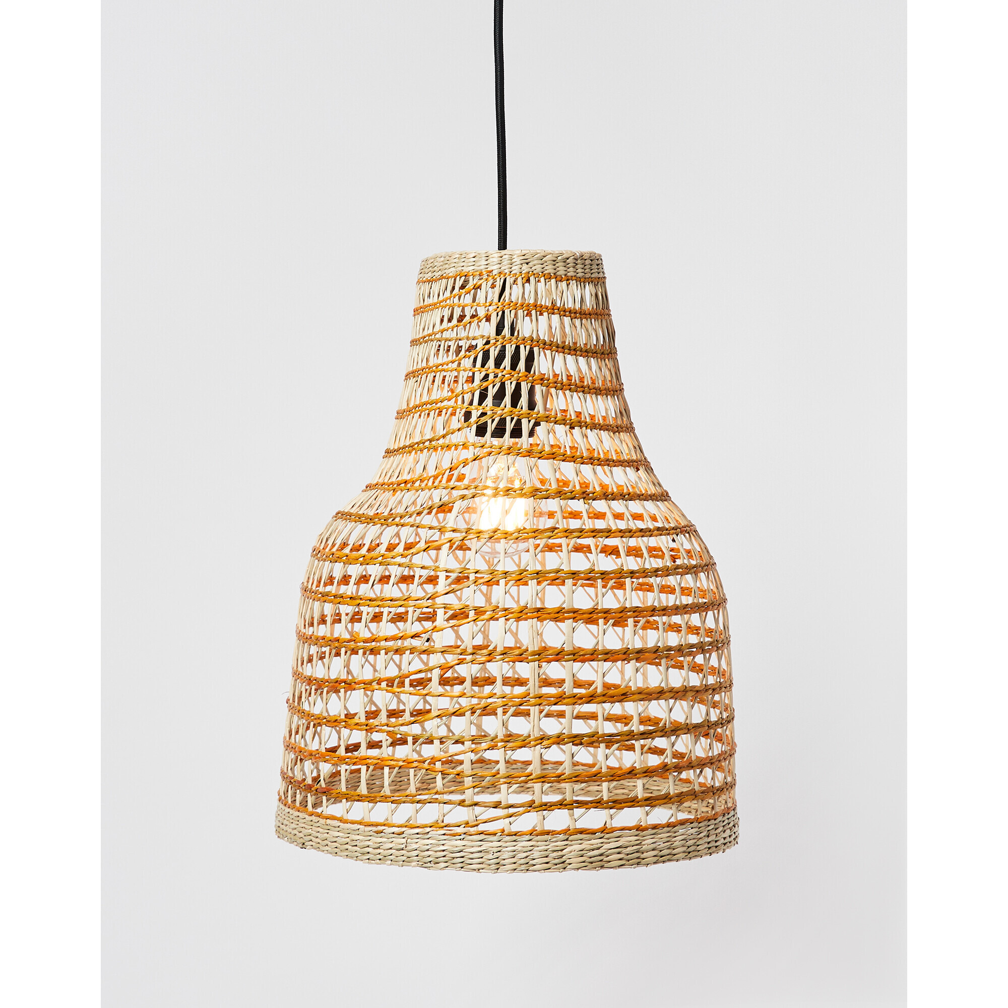 Jaune Natural Seagrass Woven Pendant Lamp Shade