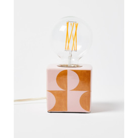 Austin Pink Ceramic Desk & Table Lamp