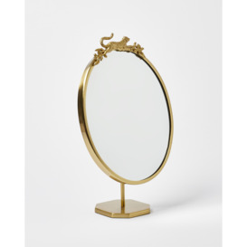Leopard Gold Dressing Table Mirror