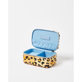 Leopard Print Orange Jewellery Box