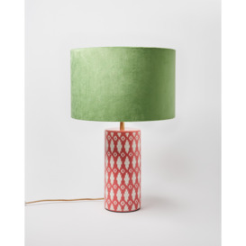 Tipu Pink & Green Desk & Table Lamp