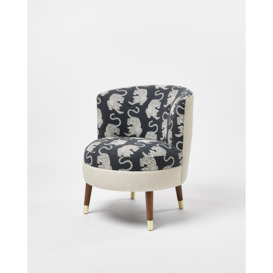 Tigris Tiger Blue Ola Tub Chair