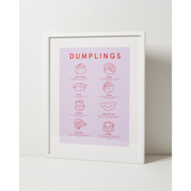 Dumplings Framed Wall Art