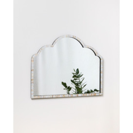 Mila Mother of Pearl Mantle Mirror