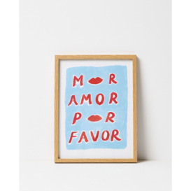Mor Amor Por Favor Framed Wall Art