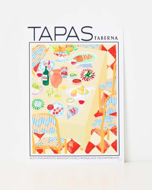Tapas Taberna Wall Art Print