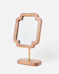 Safira Wooden Pivoting Dressing Table Mirror