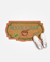 Brown Noodle Bar Doormat