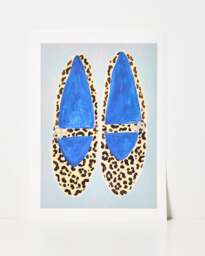 Leopard Shoes Wall Art Print