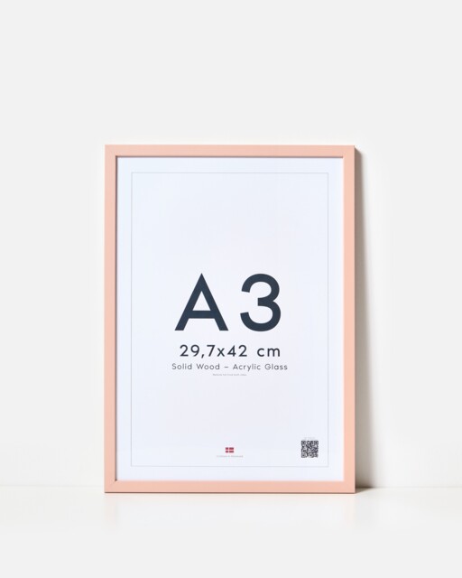 Light Pink Wall Art Frame