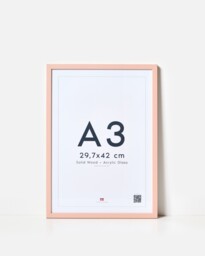 Light Pink Wall Art Frame