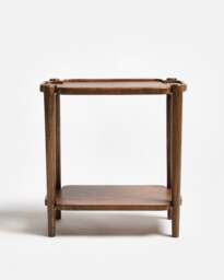 Safira Brown Mango Wood Side Table