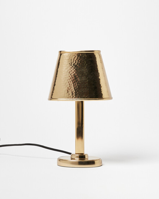 Ottone Hammered Gold Desk & Table Lamp