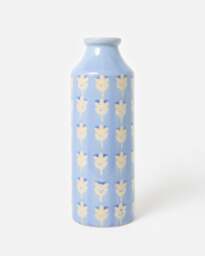 Lola Blue Tall Ceramic Vase
