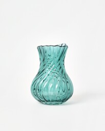 Palau Twisted Large Glass Vase