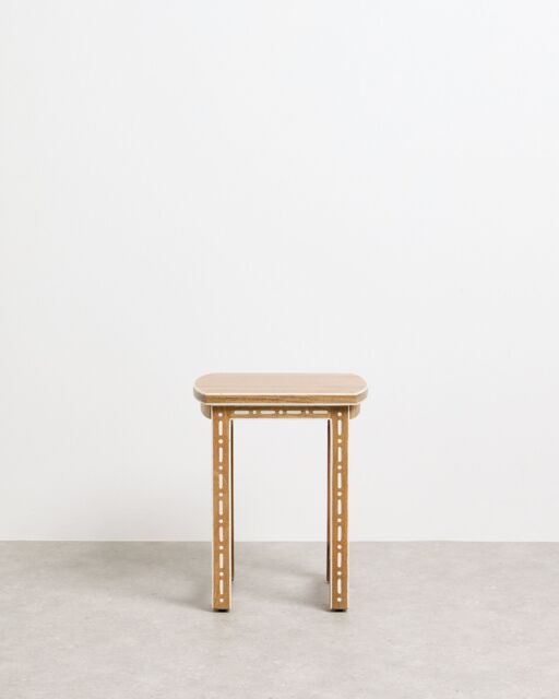 Riya Mango Wood Inlay Stool