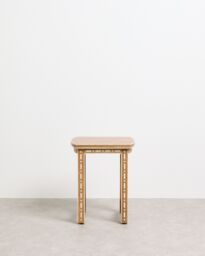 Riya Mango Wood Inlay Stool