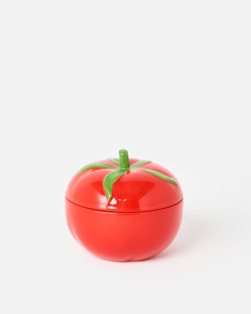 Ceramic Tomato Scented Candle