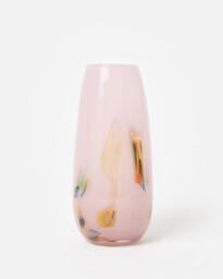 Penelope Pink Glass Vase