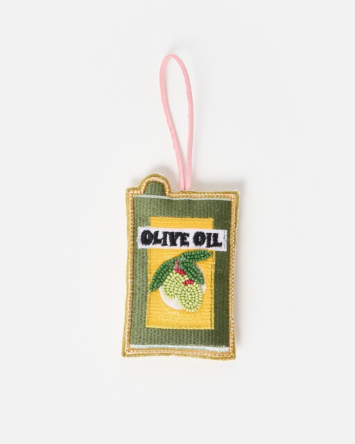 Olive Oil Embellished Christmas Tree Decoration